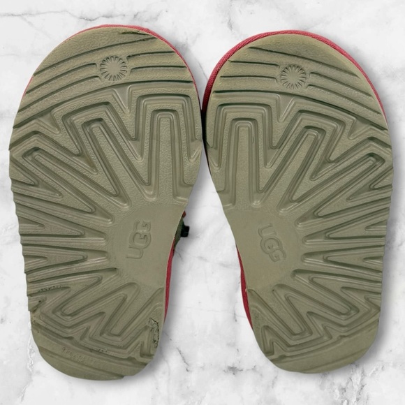 UGG Toddler Neumel II Chukka boots in the "Beachwood/Papaya Orange" size 6 - Picture 6 of 7